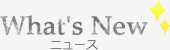 What's News - ニュース
